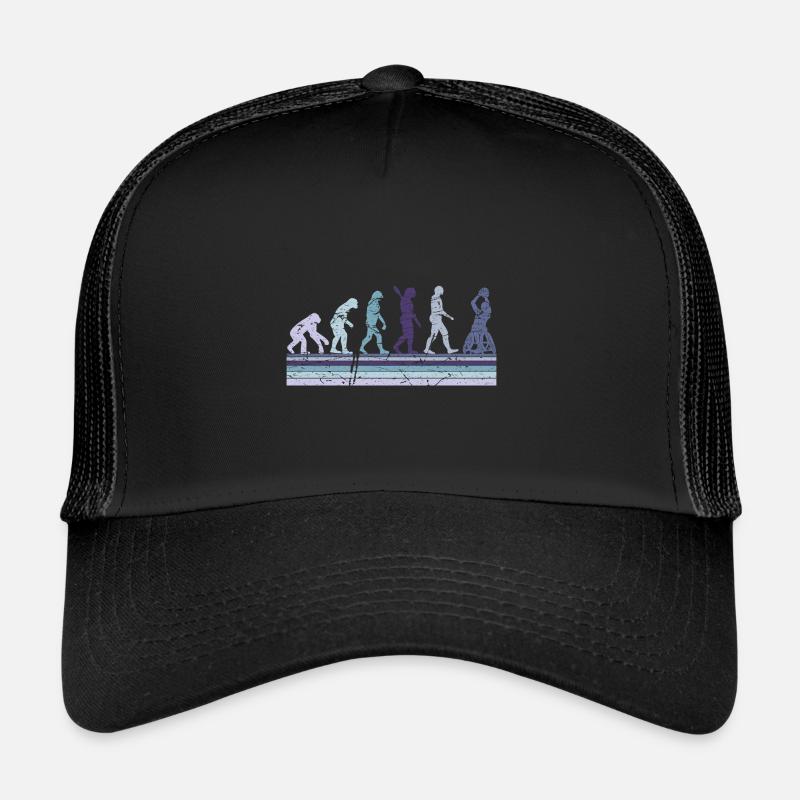 Évolution du Basketball en fauteuil roulant Weelchair Casquette trucker 