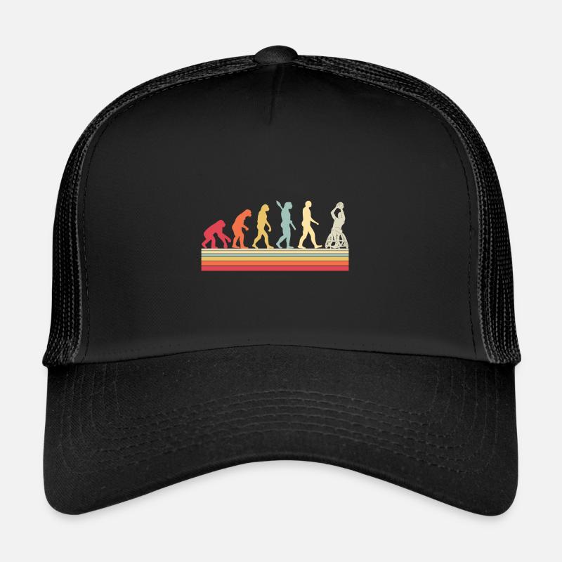 Évolution du Basketball en fauteuil roulant Weelchair Casquette trucker 