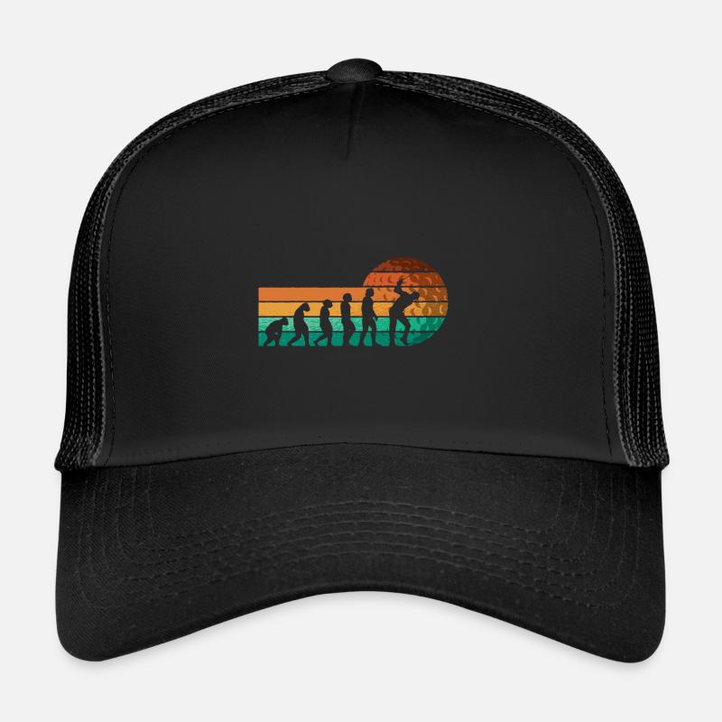 Évolution du golf du singe aux hommes BBall Lovers Casquette trucker 