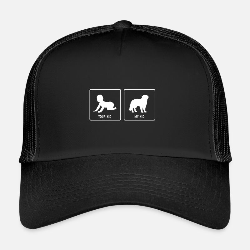 Saint-Bernard Chien Saint-Bernard Casquette trucker 