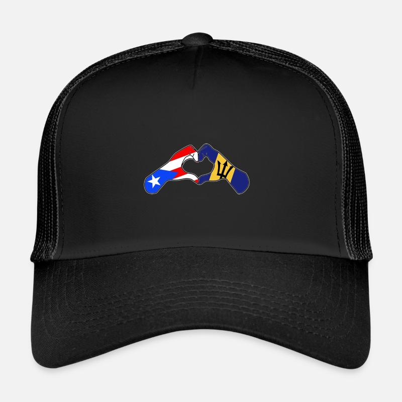Barbados flag Barbadian bayan Trucker Cap