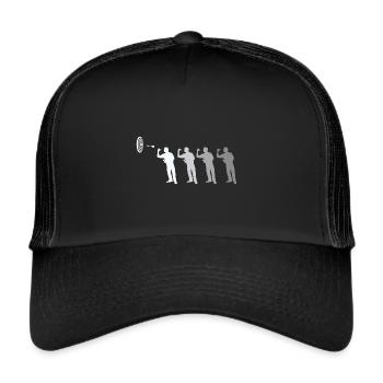 Funny Darts and Darts Gifts for Darts Players - Trucker Cap - black/black - Front