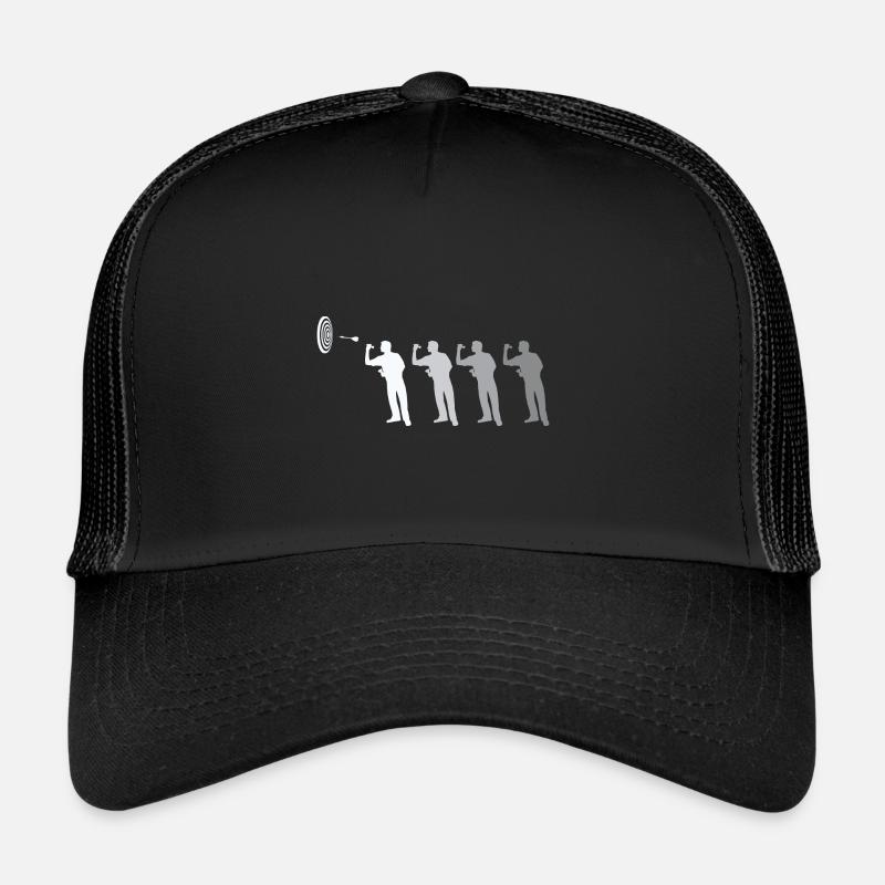 Fléchettes drôles et cadeaux de fléchettes pour les joueurs de fléchettes Casquette trucker 