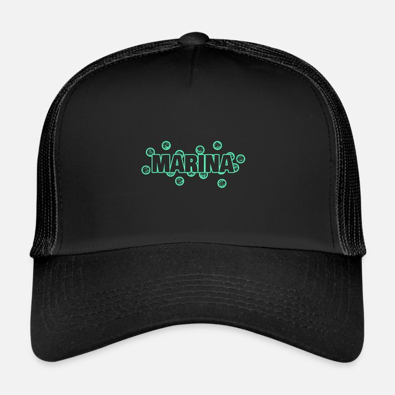 Marina als Lustig Trucker Cap