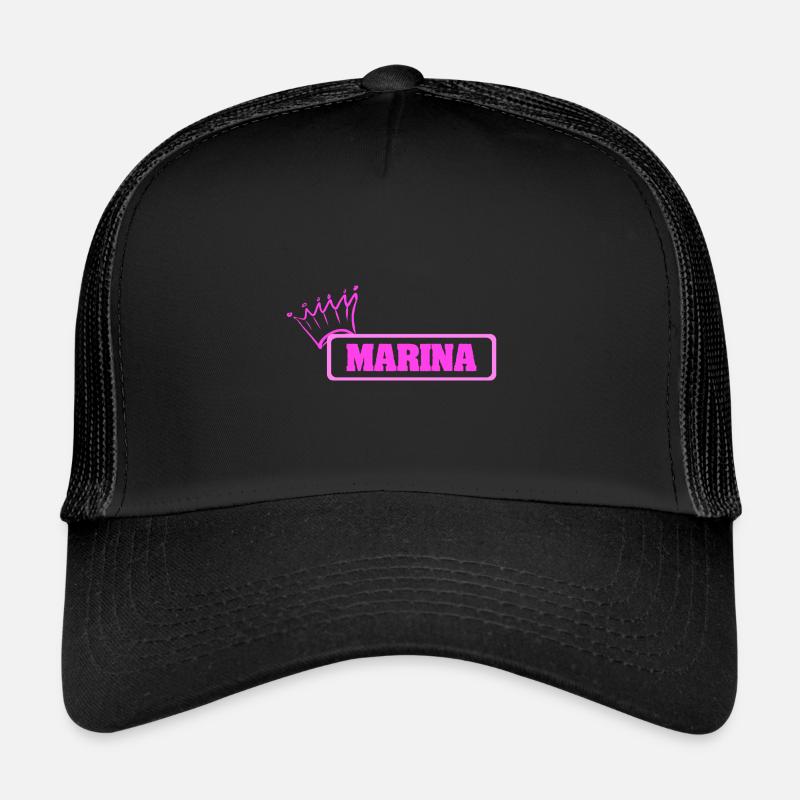 Marina comme couronne Casquette trucker 