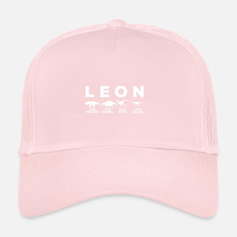 LEON Cooler Dino Name Dinosaurier Trucker Cap