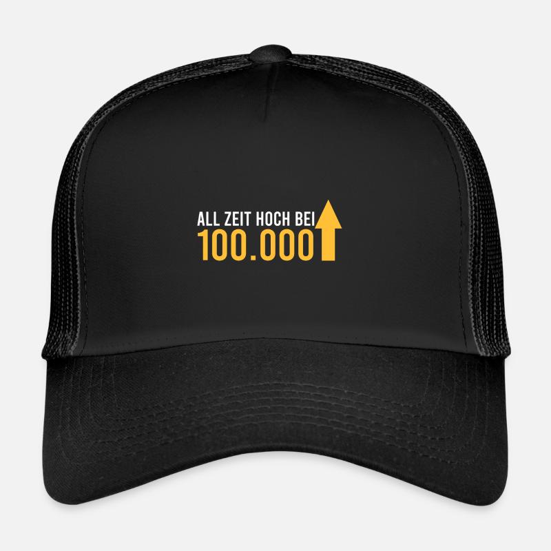 All Zeit Hoch bei 100.000 Trucker Cap