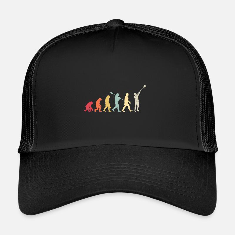 Artiste de verre soufflant de verre Evolution - Casquette trucker  - noir/noir