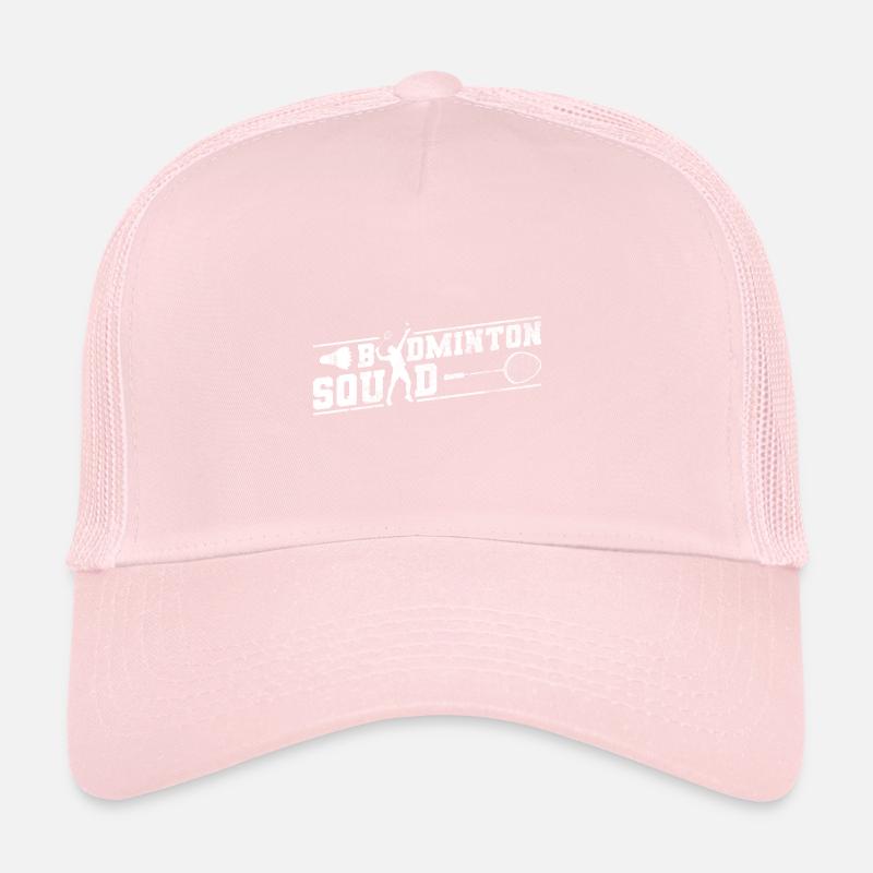 Badminton Squad Cool Hobby Sportturnier Trucker Cap