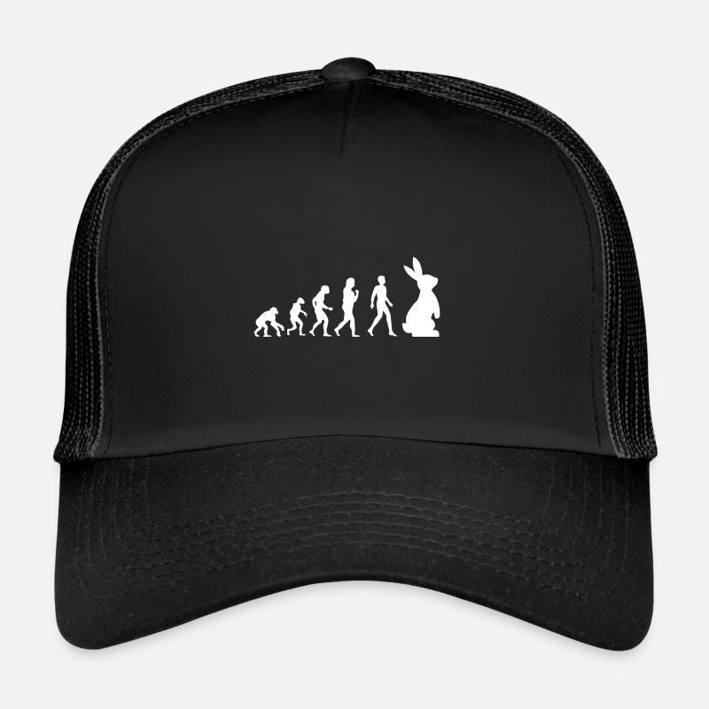 Evolution Osterhase Ostern Geschenk Häschen lustig Trucker Cap