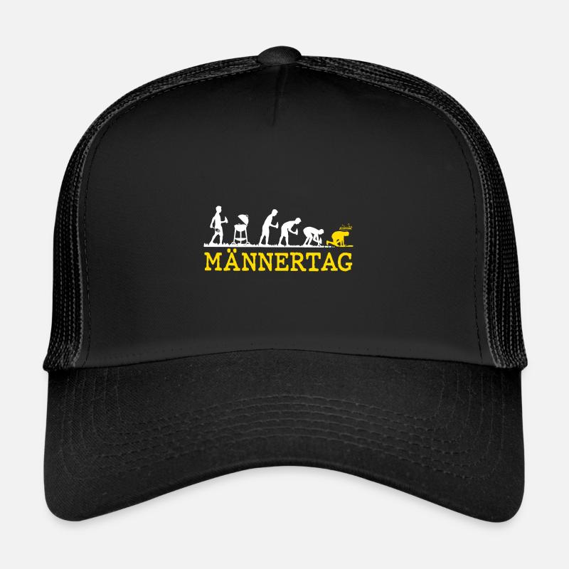 Männertag Evolution Herrentag Bier Grillabend Trucker Cap