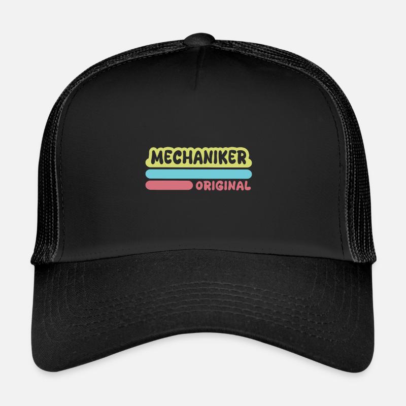 Mécanicien comme prénom Casquette trucker 