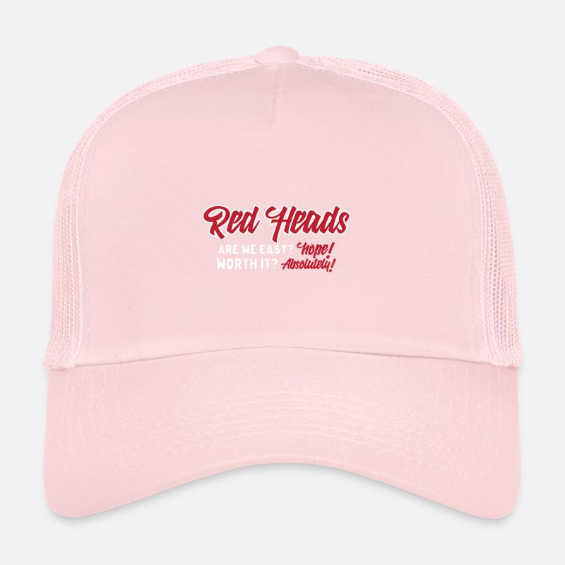Red Heads Worth It Absolute Trucker Cap
