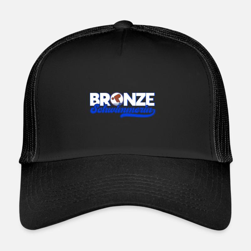 Schwimmprüfung Schwimmer Bronze Geschenk Trucker Cap