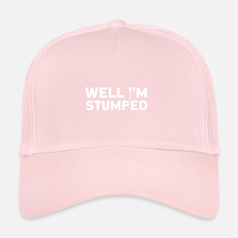 Handicap Amputee Amputation Prosthetic Leg Trucker Cap