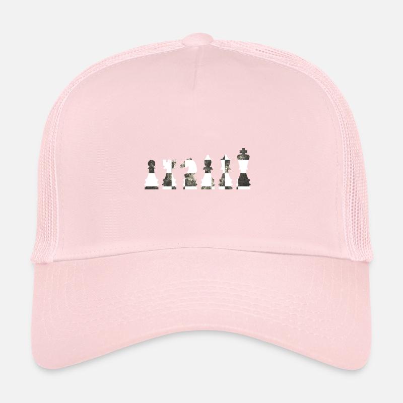 Pièces d’échecs Casquette trucker 