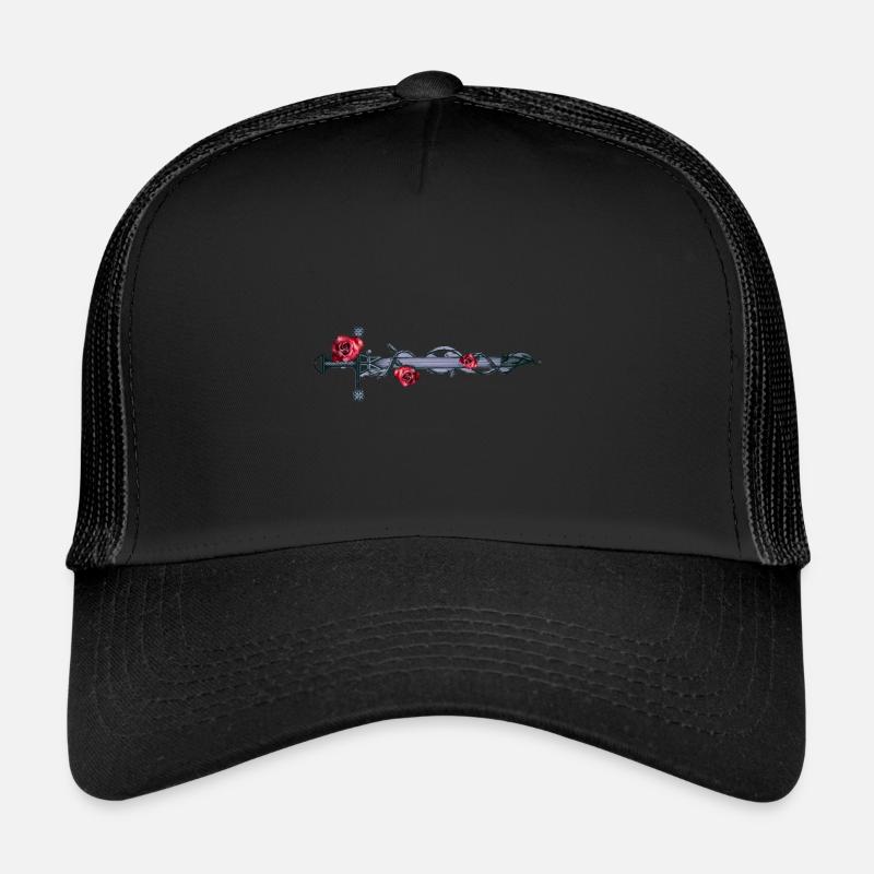 Medieval sword art Trucker Cap