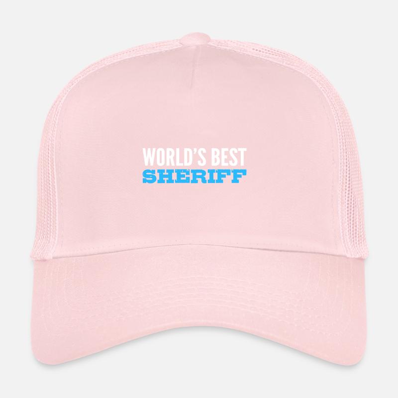 Le meilleur shérif du monde Policier dévoué Ge Casquette trucker 