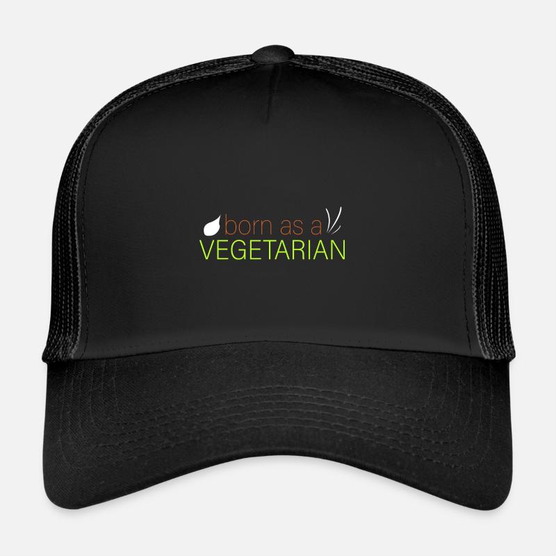né végétarien Casquette trucker 