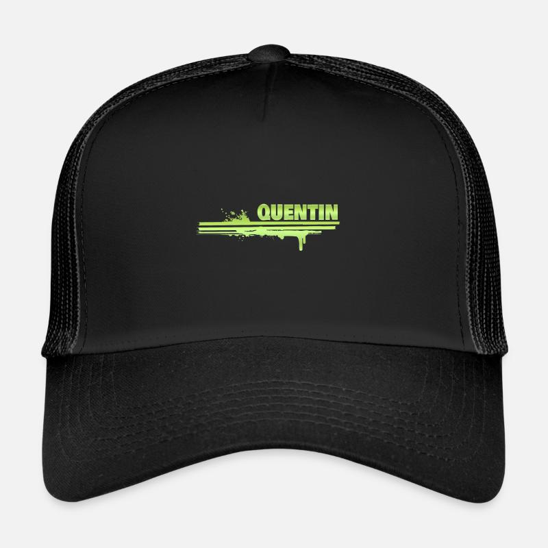 Quentin als Farbklecks Trucker Cap