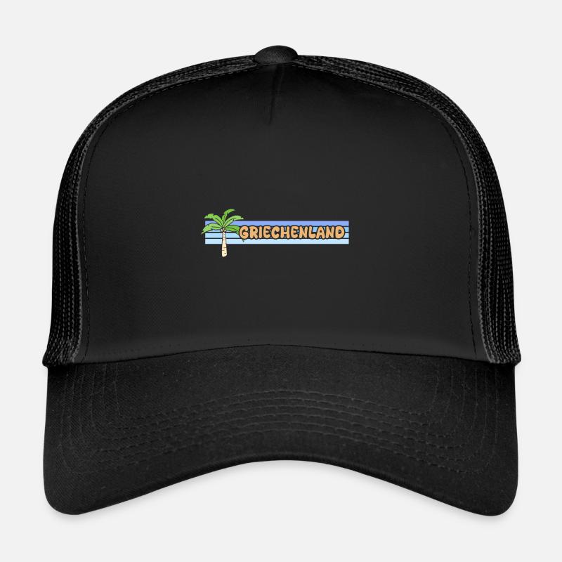 La Grèce comme vacances Casquette trucker 