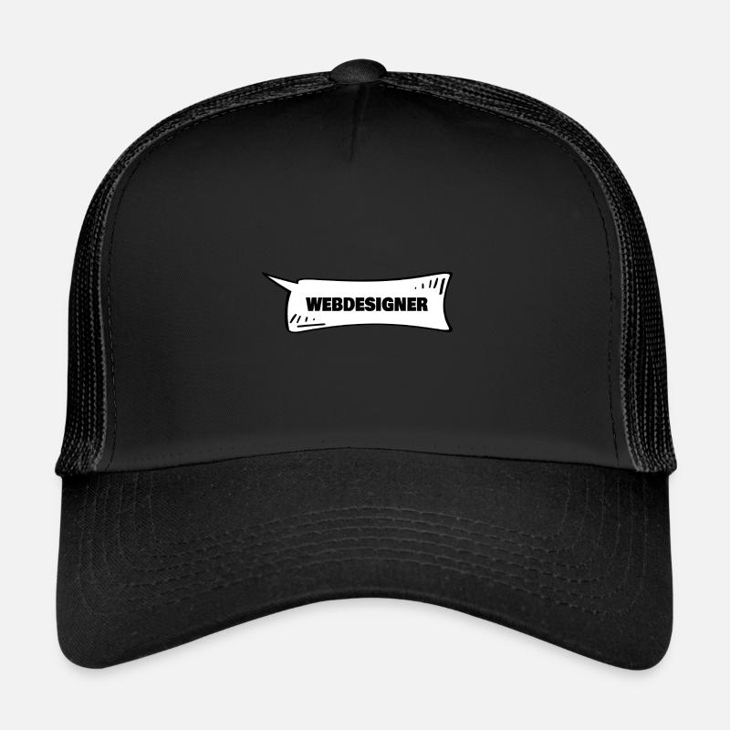 Sprechblase Webdesigner Trucker Cap