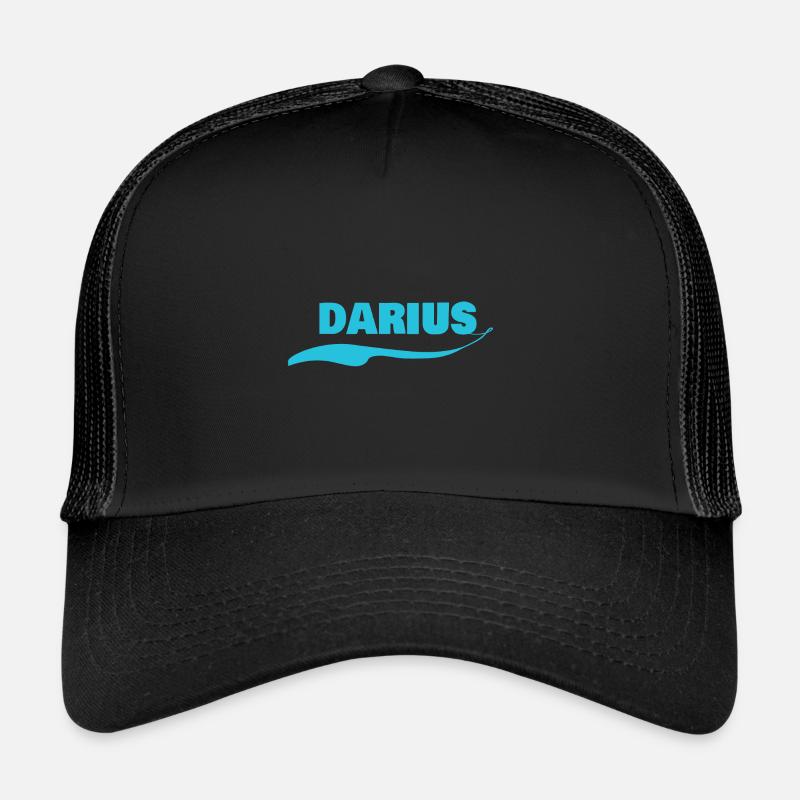 Étiquette nominative Darius Casquette trucker 
