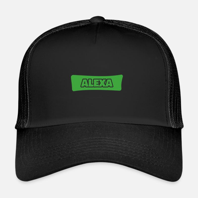 Alexa as a birth Trucker Cap