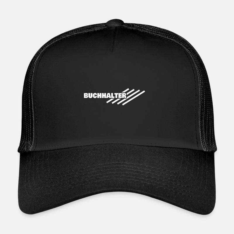 Le comptable en tant que lieu de travail Casquette trucker 