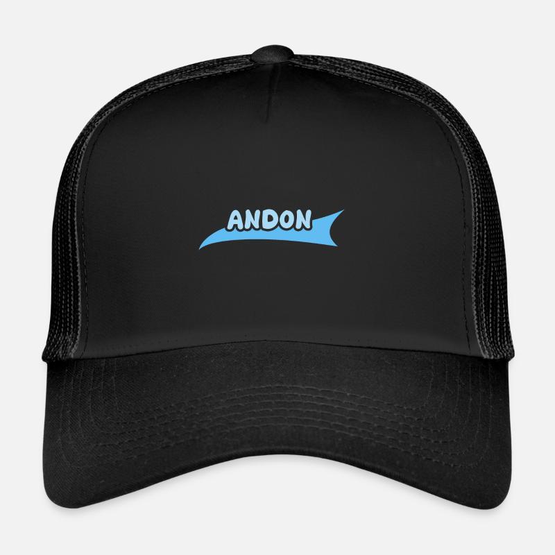 Prénom Andon Casquette trucker 