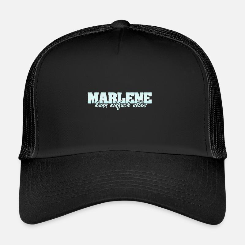 Mme Marlene Casquette trucker 