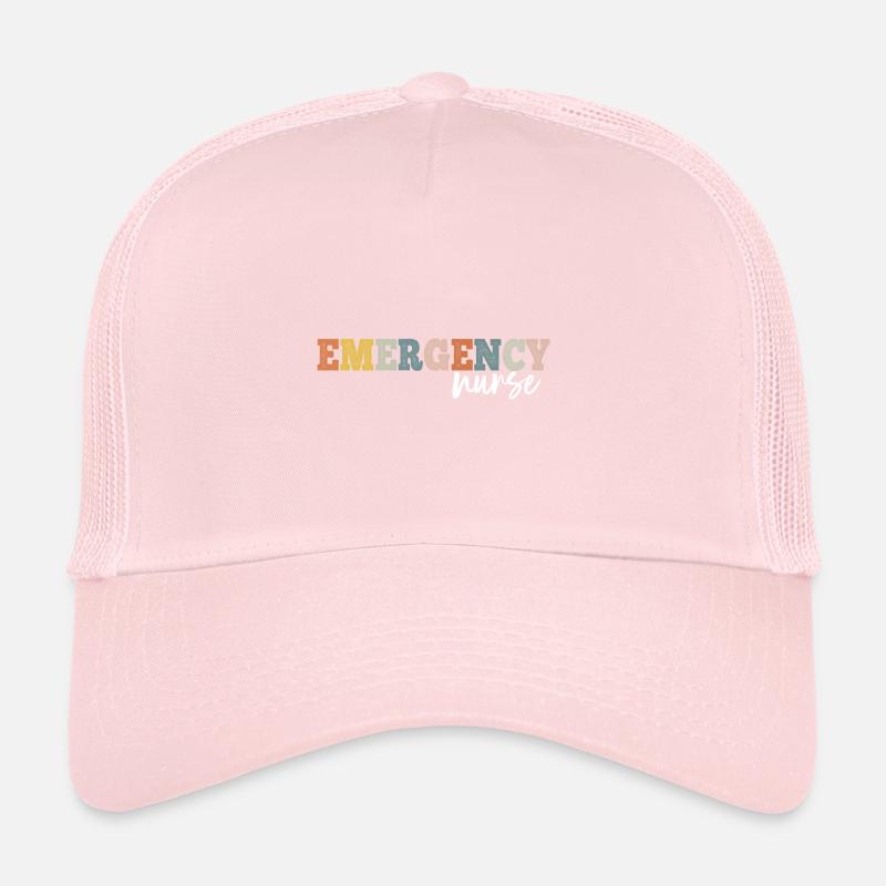 Infirmière d’urgence en dialyse infirmière autorisée Casquette trucker 