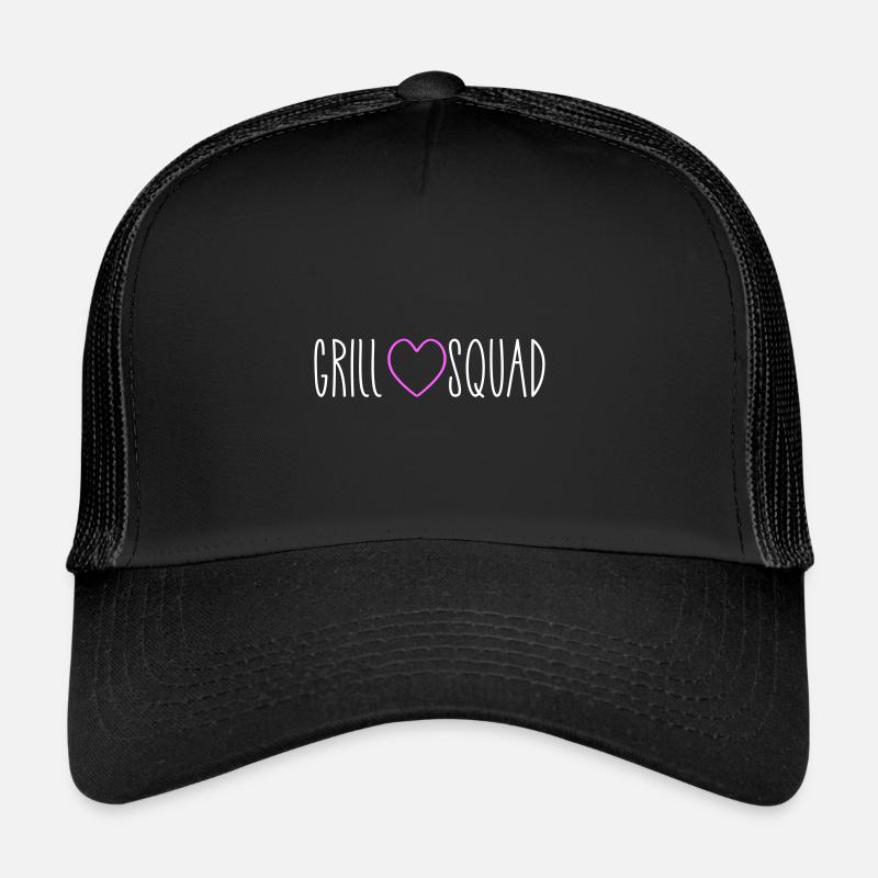 Grill Squad Coeur Casquette trucker 
