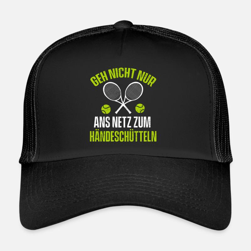 Cooler Tennis Spiel Spruch Trucker Cap