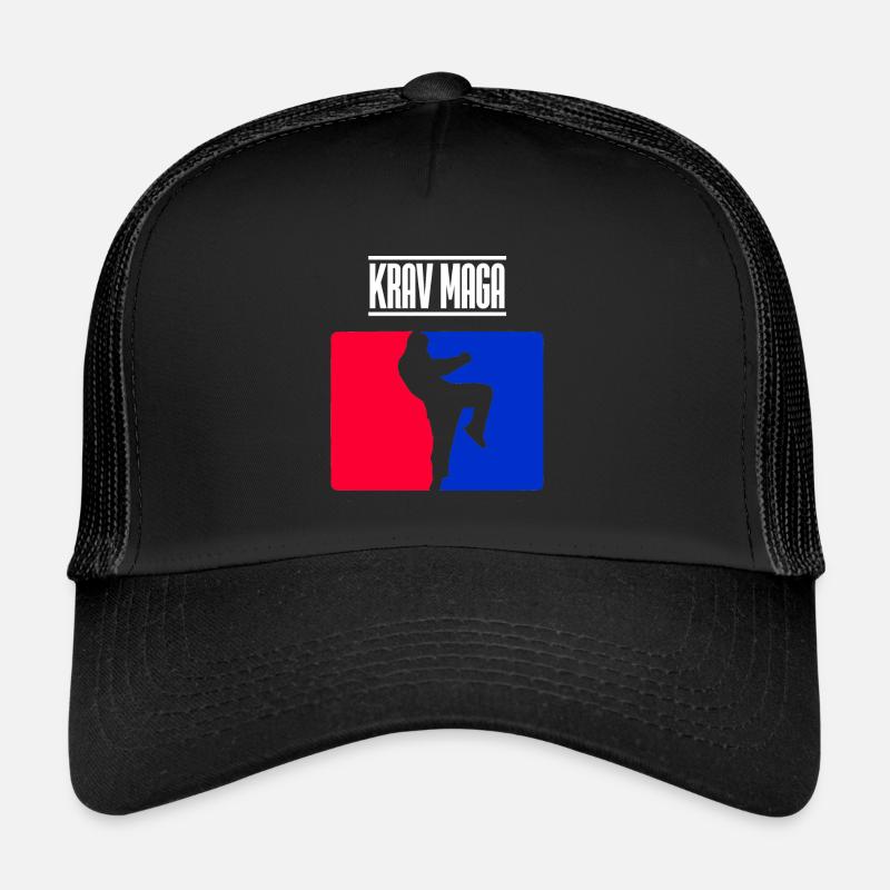 Krav Maga - Trucker Cap - black/black