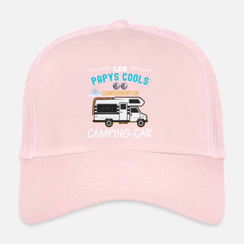 Camping-car papys cools et pétanque Casquette trucker 
