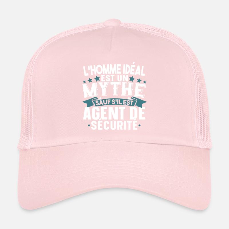 Agent de sécurité Cadeau Citations Humour Garde Casquette trucker 