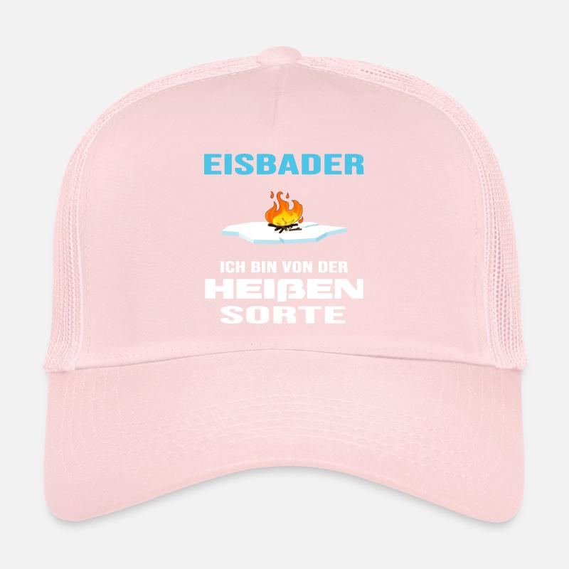 Eisbad Winterschwimmen "heißer Eisbader" Trucker Cap