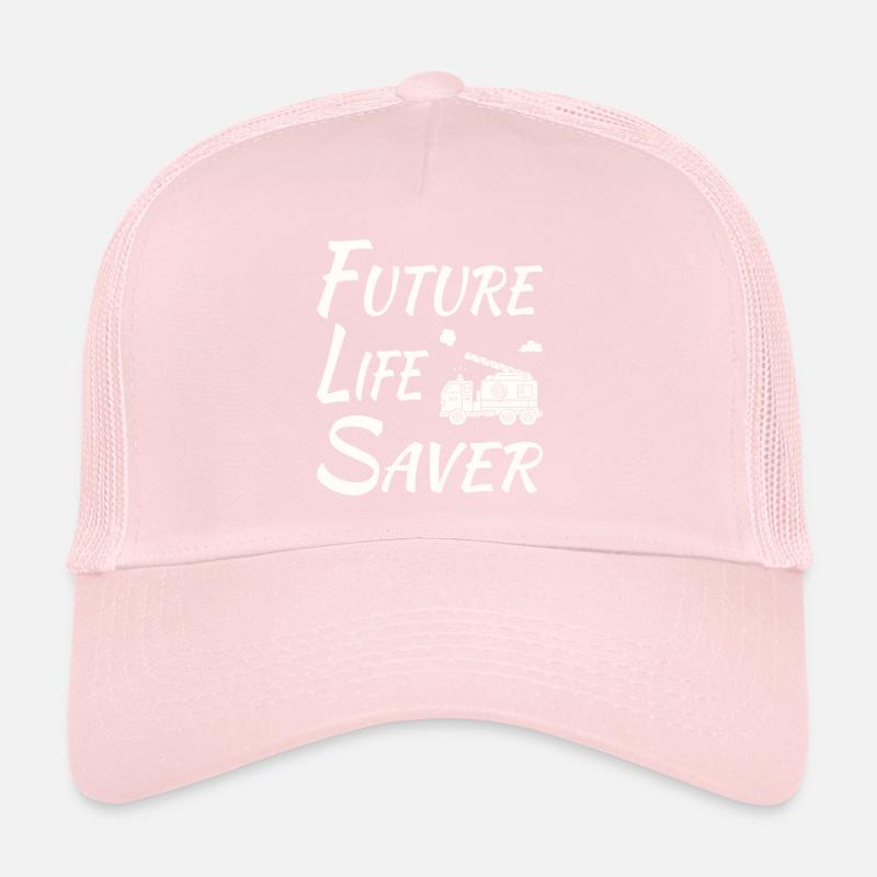 Future Life Saver mit Feuerwehrauto Trucker Cap