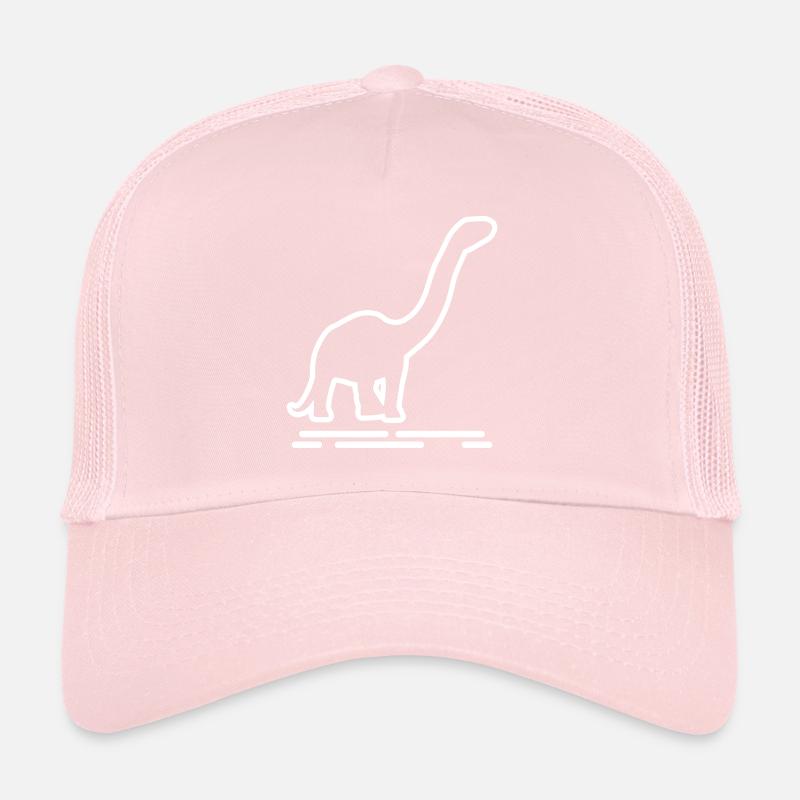 Brontosaurus Dino Gift Trucker Cap