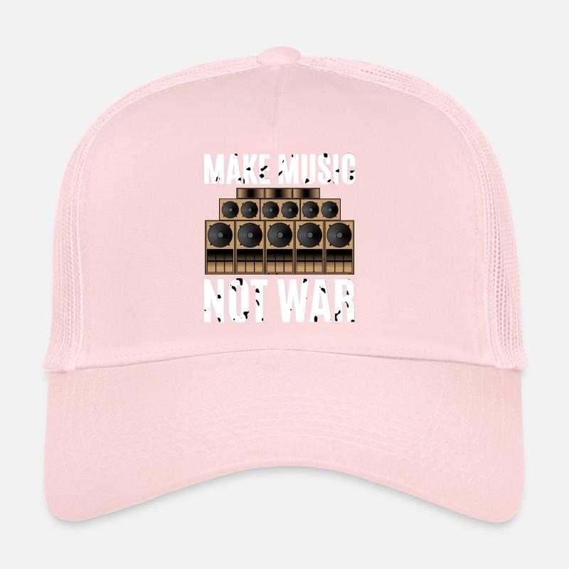 Make Music Not War Trucker Cap