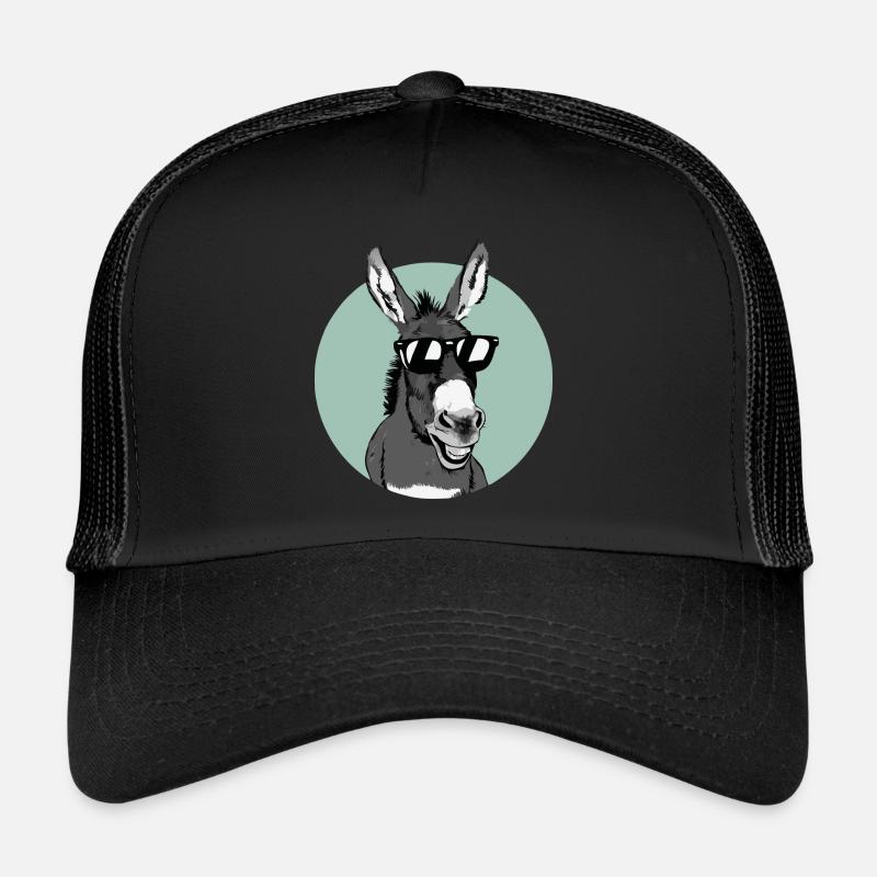Âne âne mulet Muli Casquette trucker 