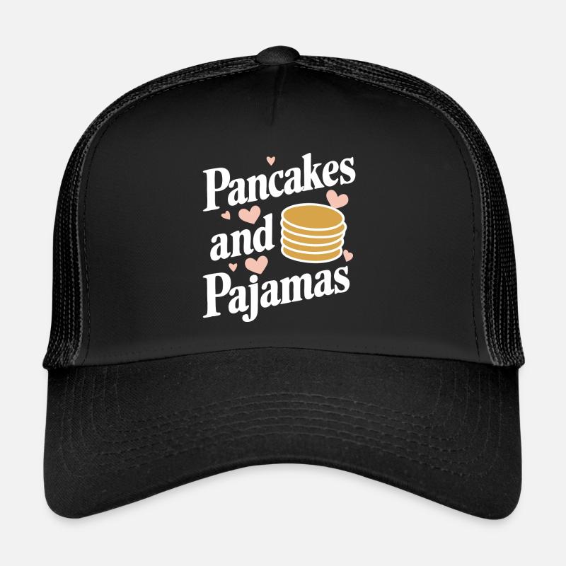 Pancakes Frühstück Essen Pancake Trucker Cap
