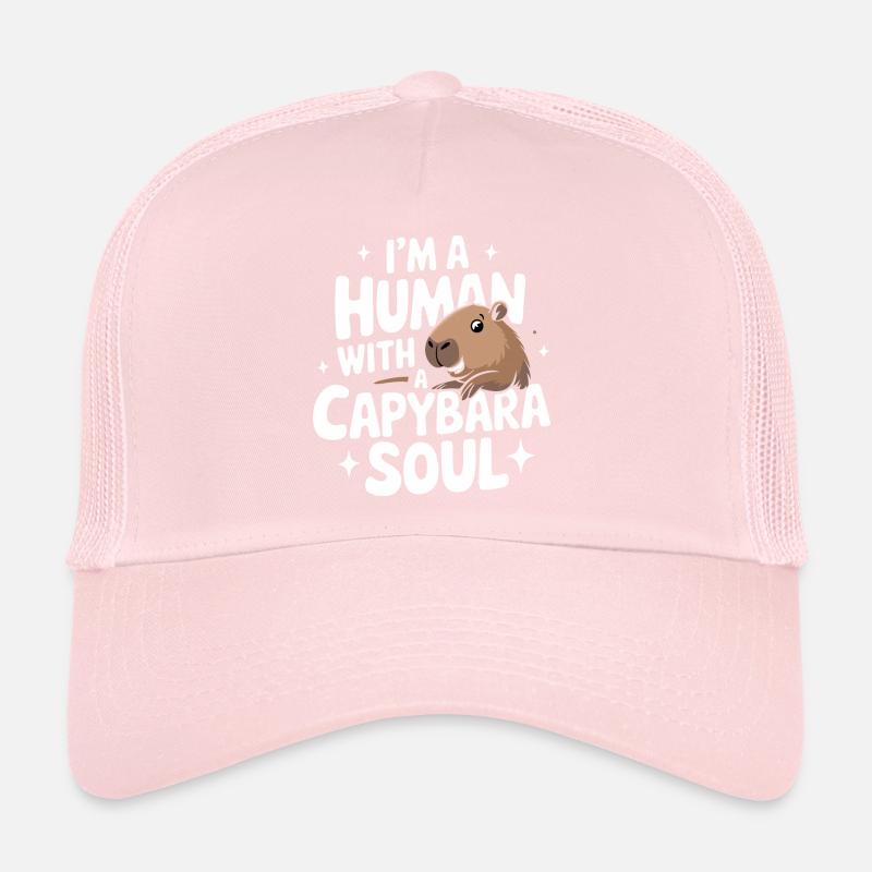 Capybara Capybara Animal rongeur Casquette trucker 
