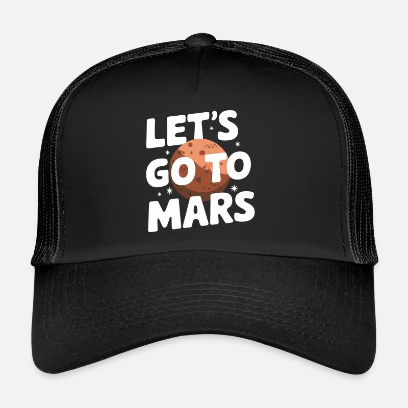Mars Planet Planeten Sonnensystem Trucker Cap