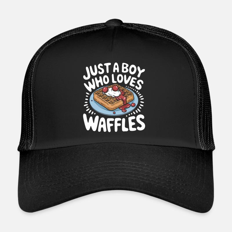 Waffles Breakfast Sweets Trucker Cap
