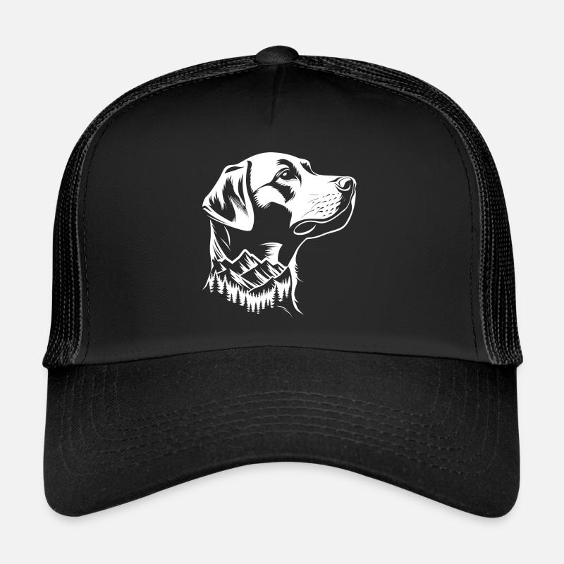 Labrador Retriever Sennenhund - Trucker Cap - Schwarz/Schwarz