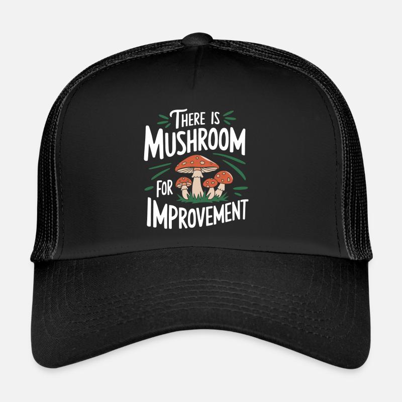 Pilz Pilze Funghi Champignon Trucker Cap