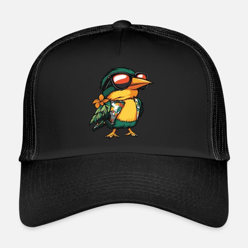 Colibri Oiseau Drôle D’été Casquette trucker 