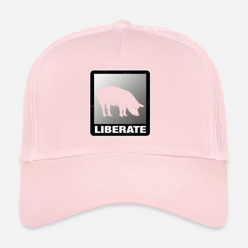 Libérer Vegan Animal Liberation Casquette trucker 